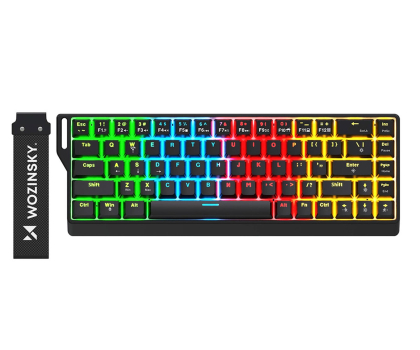 Klawiatura Wozinsky Klawiatura gamingowa mechaniczna podświetlana RGB  WKGP-1165